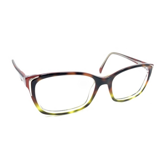 Prada SPR02O FAK-0A5 Tortoise Orange Red Brown Sunglasses Frames 54-17 140 Italy - Picture 1 of 12